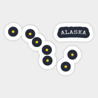 Alaska Big Dipper Sticker